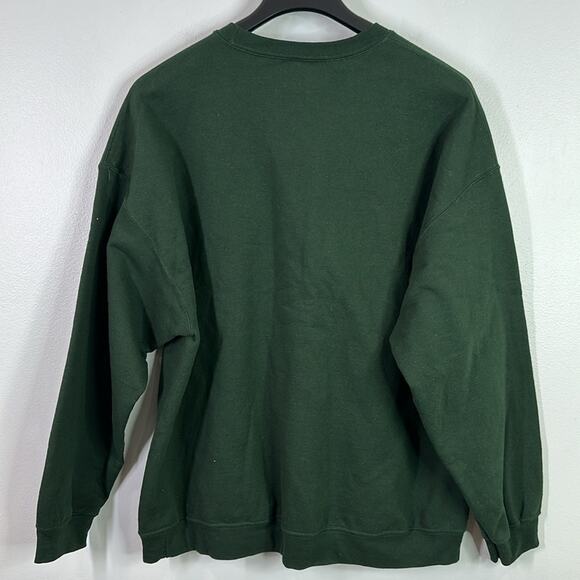 Gildan Green Merry Corgmas holiday ugly sweater plus size 2XL - Picture 4 of 5